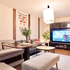 アパート Kizuna 絆 - 5 Bedding In 2 Tatami Rooms, Max 11, 1 And A Half Bath Rooms, 30min To Usj, Kaiyukan Aquarium & Namba, 12min To Kyocera Dome, , Japanese Style Private House, 大阪市